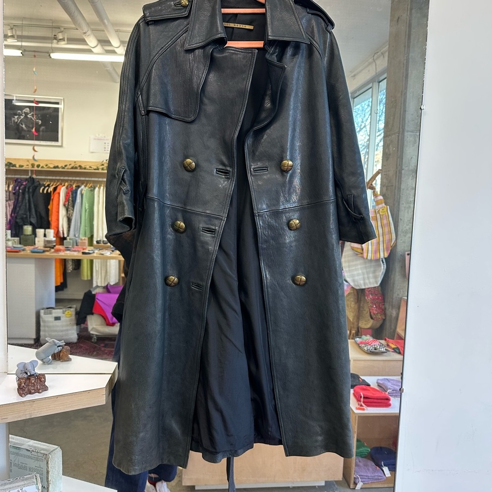 Jenni Kayne leather trench